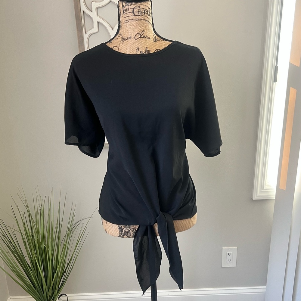 Tie-Front Blouse